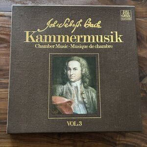 Johann Sebastian Bach Kammermusik Chamber Music Vol. 3 2xLP Box Set 1970